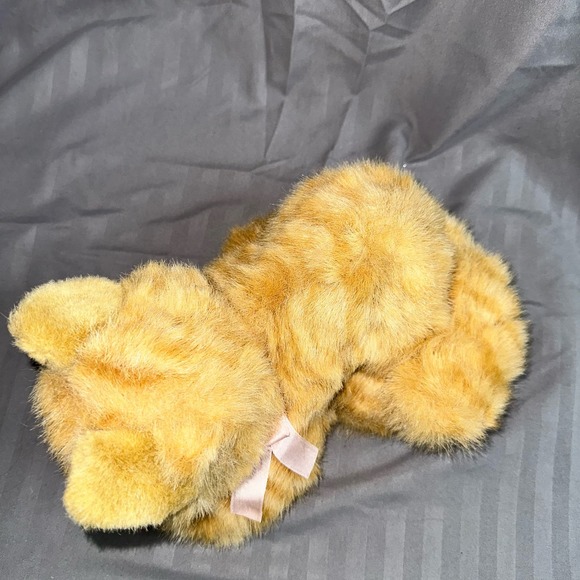 Vtg JUST FRIENDS Aurora Orange Tabby Cat Kitty Plush EUC - Picture 11 of 11